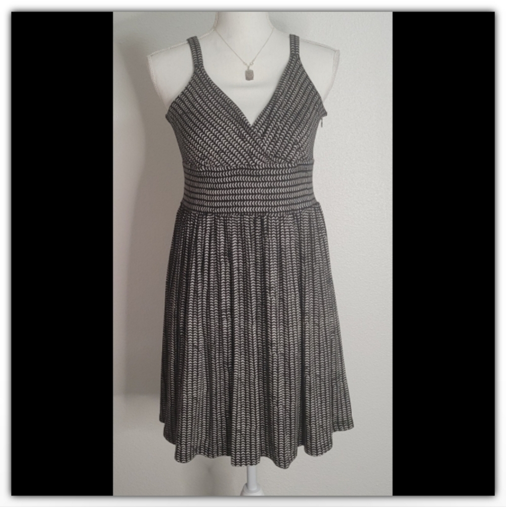 Loft striped dress size small